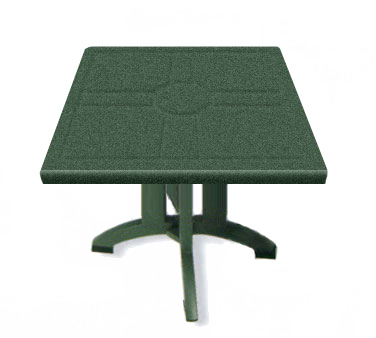 Grosfillex 99528117 Table Base, Metal