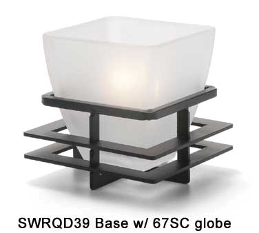 Hollowick SWRQD39 Candle Lamp Base