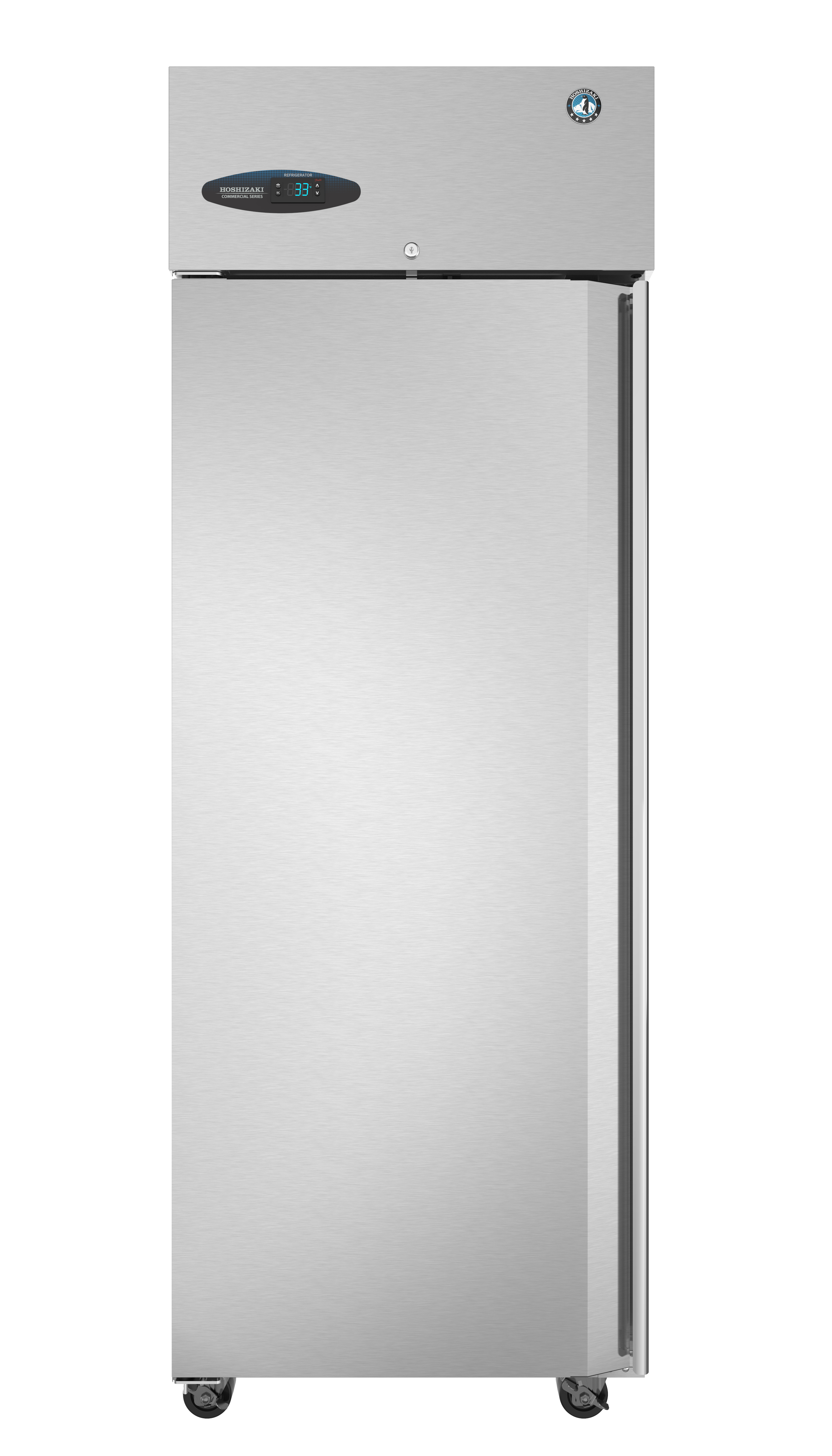 CR1S-FSL, Refrigerator, Single Section Upright, Full Stainless Door