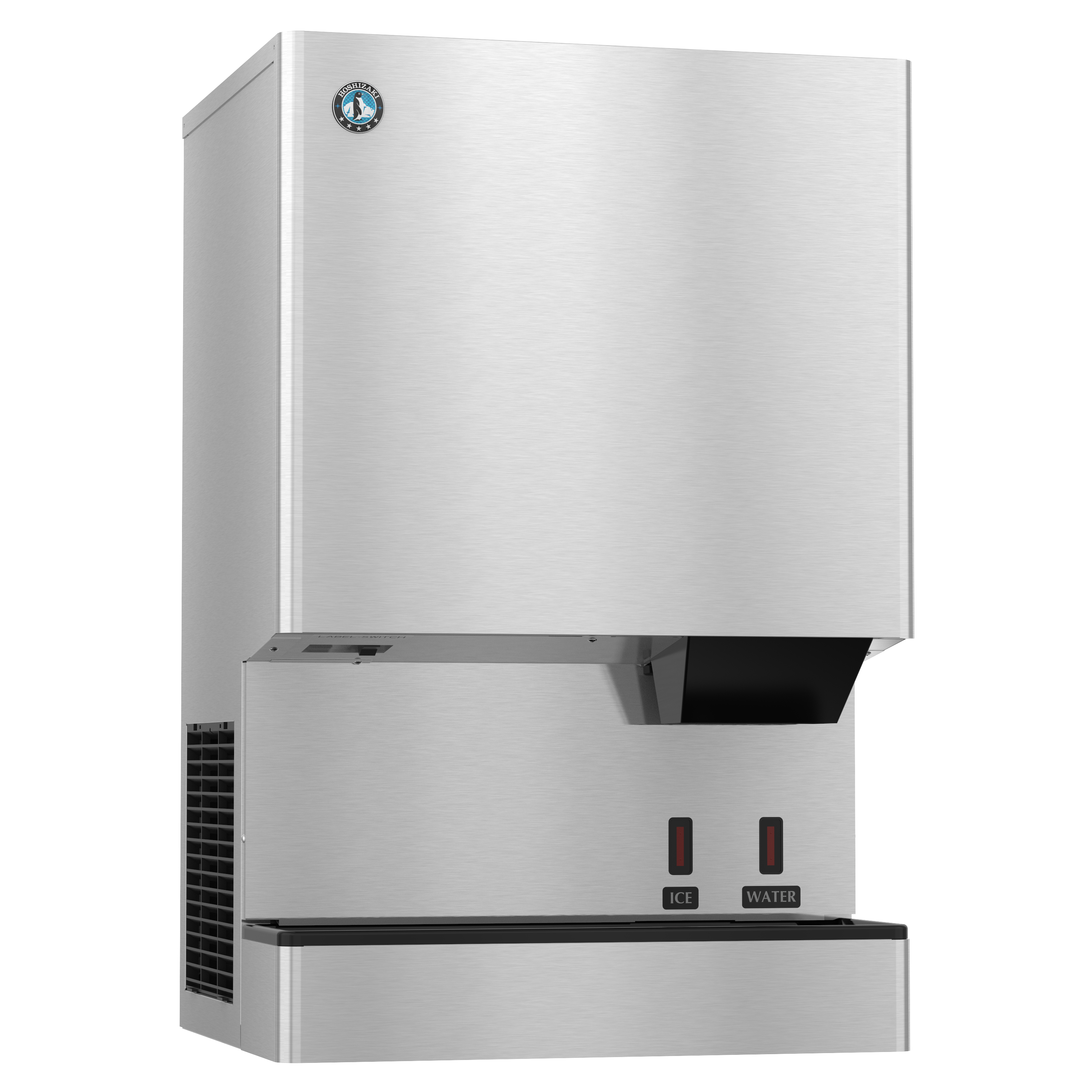 DCM-300BAH-OS, Cubelet Icemaker, Air-cooled, Built in Storage Bin