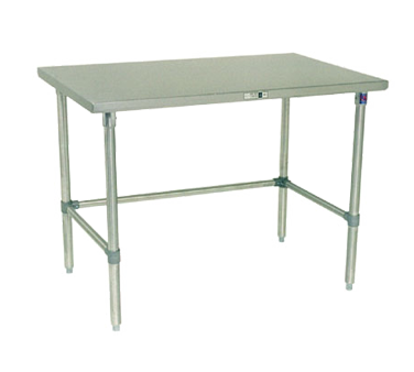 John Boos ST6-3084SBK-X Work Table,  84" - 90", Stainless Steel Top