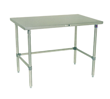 John Boos ST6-2430SBK-X Work Table,  30" - 35", Stainless Steel Top