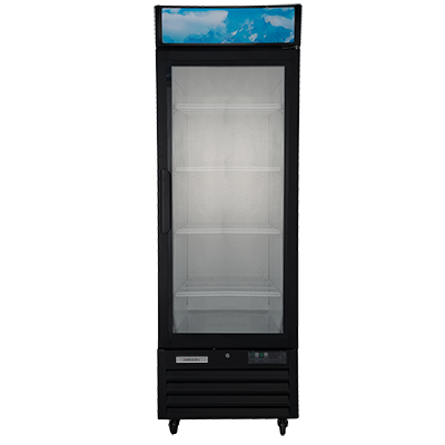 23 cu. ft., One-Section Refrigerator Merchandiser, w/ 1 Glass Door