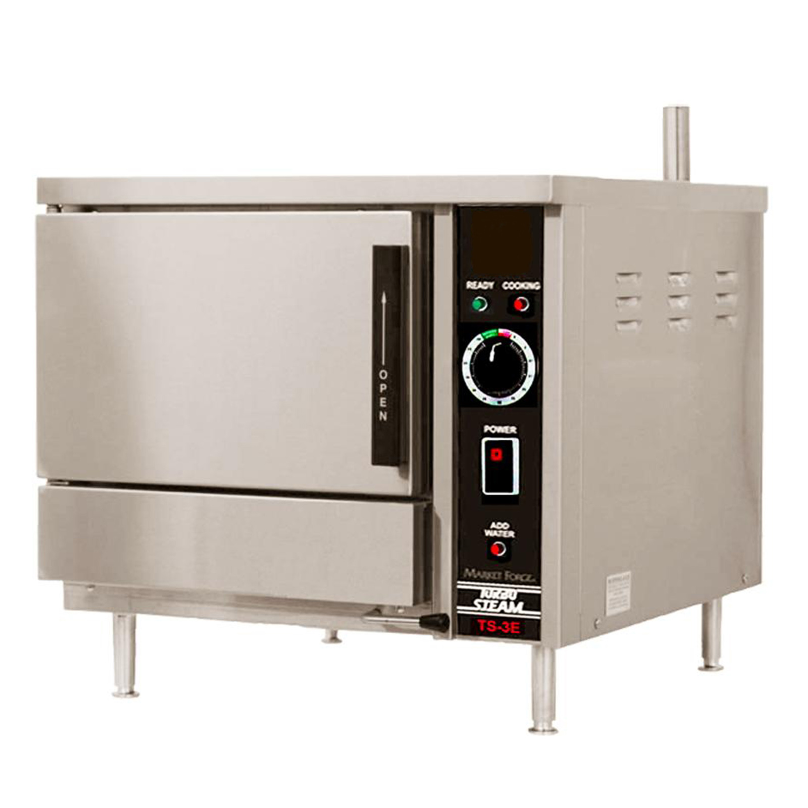 Market Forge TS-3E Steamer, Boilerless, Countertop