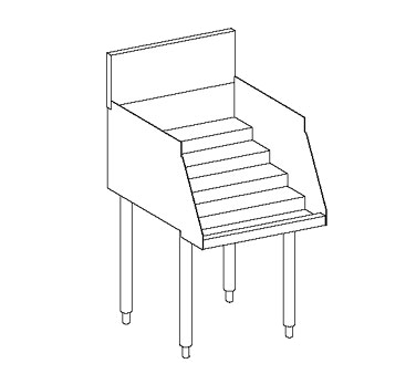 Perlick Corporation SC-WB Waste Basket, Plastic