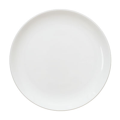 Venu, Coupe Plate, Bone China, 11 1/8" dia.