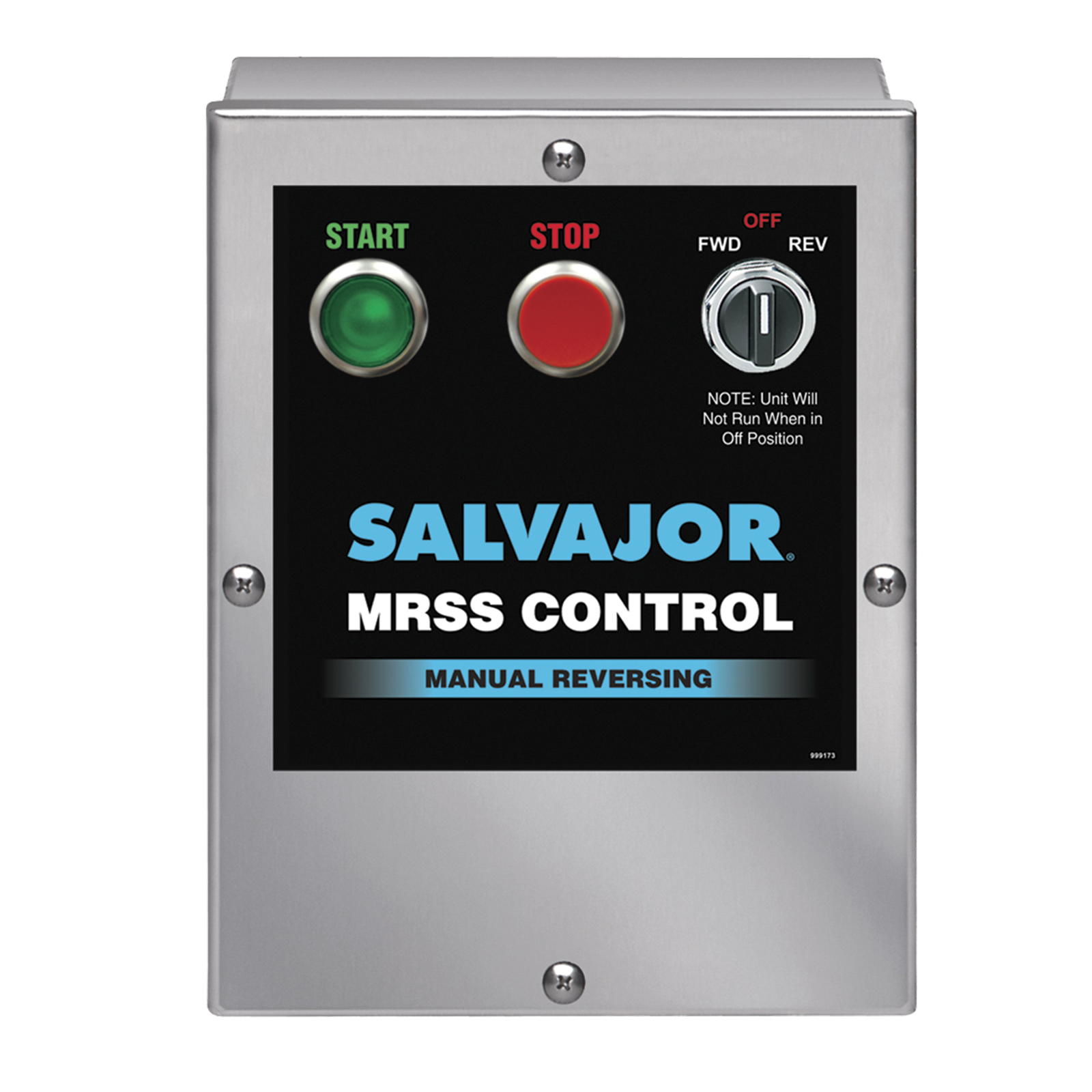 Salvajor MRSS Disposer Control Panel