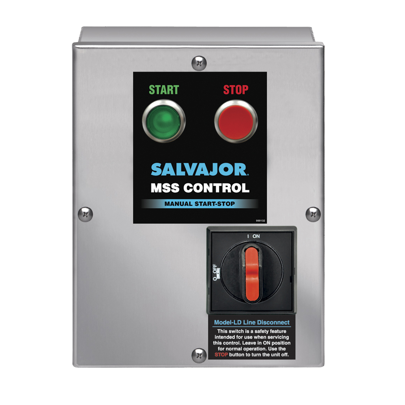 Salvajor MSS-LD Disposer Control Panel