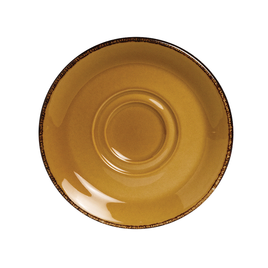 Saucer/Soup Stand 6 1/2 in Terramesa Mustard