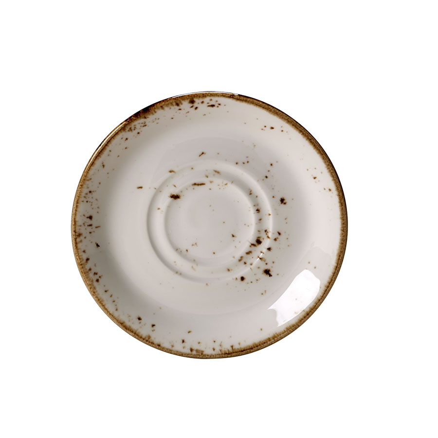 Saucer/Soup Stand 6 1/2 in Craft White