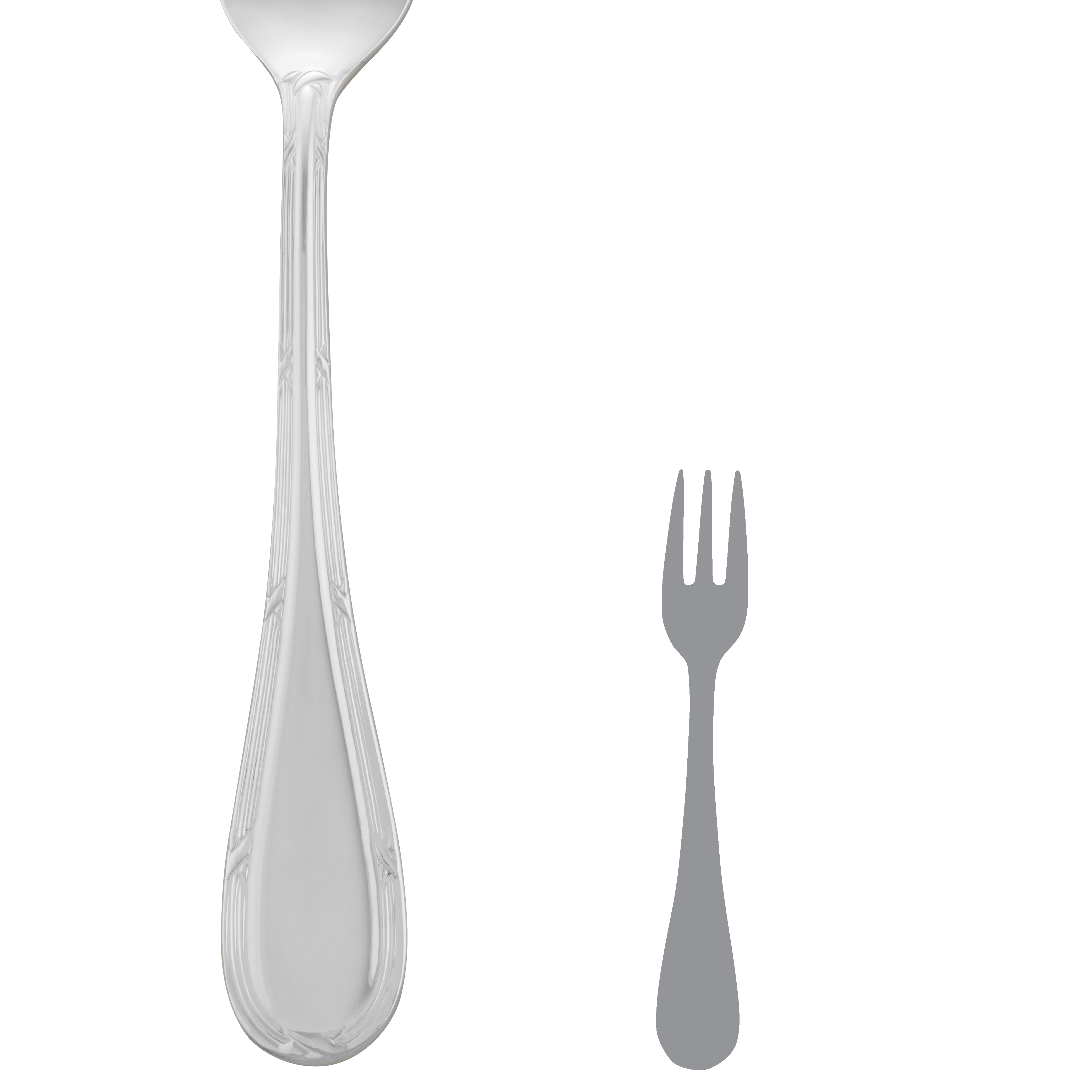 Aruba, 3 Prong Oyster/Cocktail Fork (5 1/2 in)