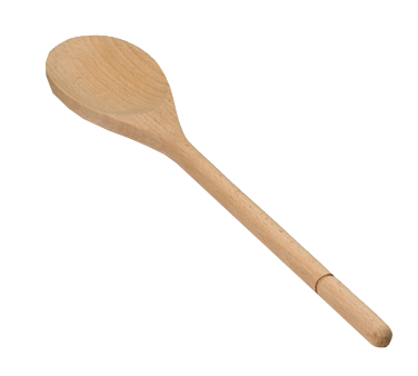 Tablecraft Products W12 Spoon, Wooden
