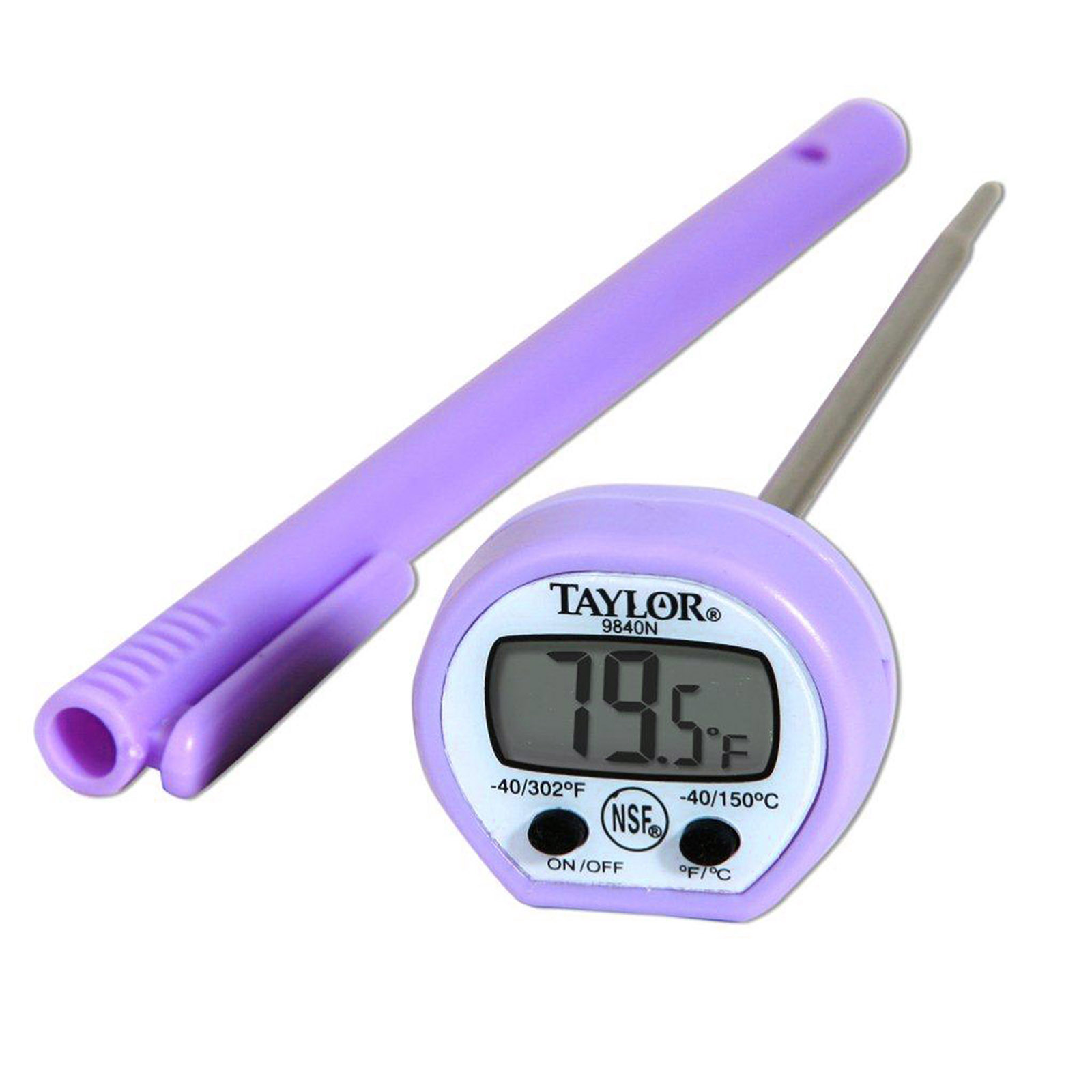 Taylor Precision TFE-190-1.5 Precision Digital Thermometer