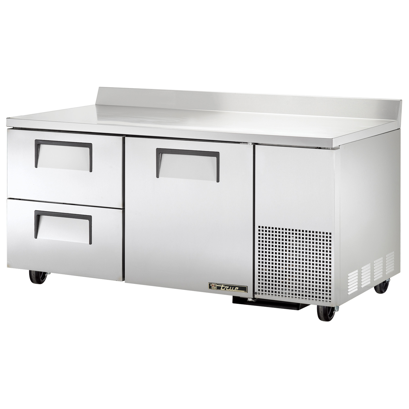 True Food Service Equipment TWT-67D-2 Refrigerated Counter, Work Top