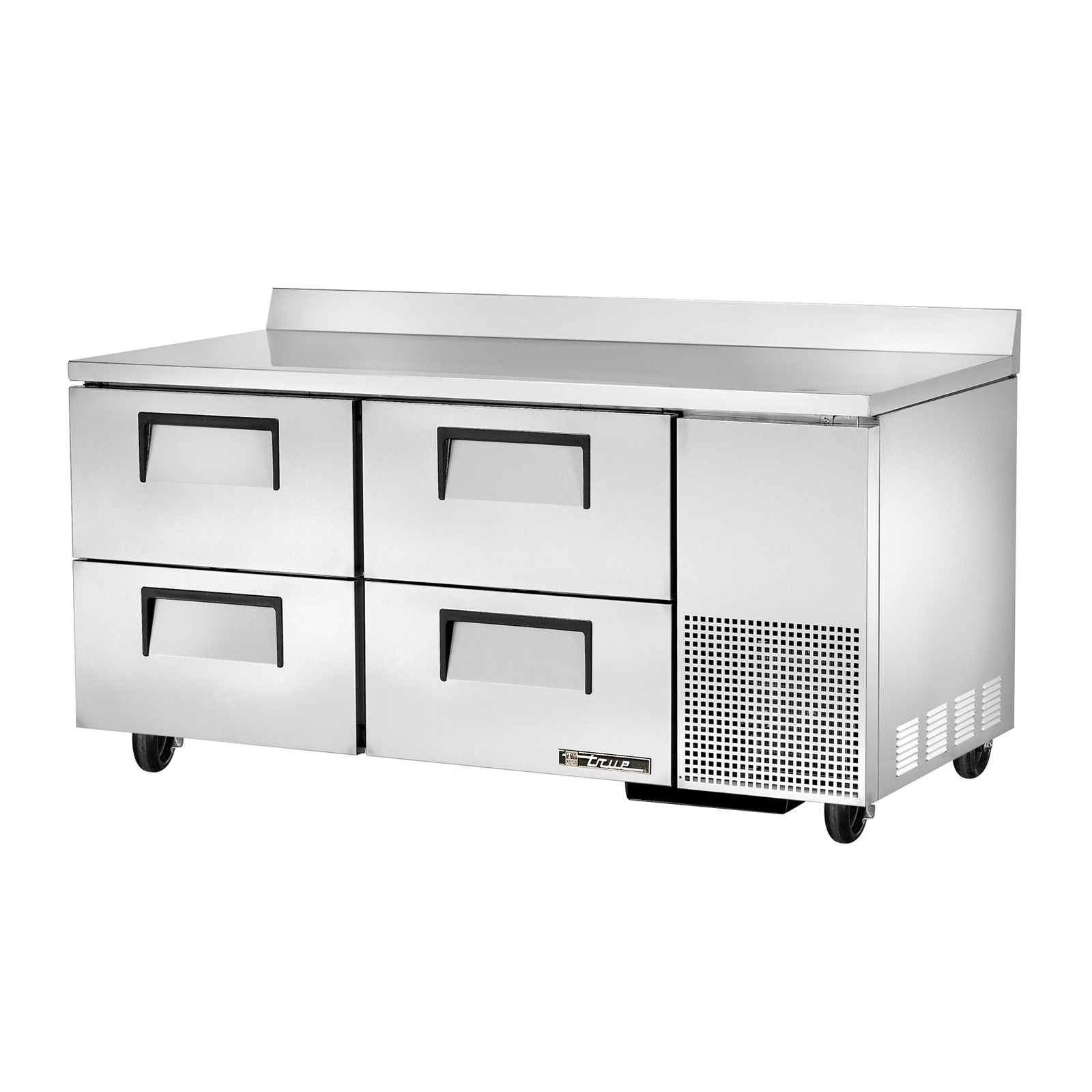 True Food Service Equipment TWT-67D-4 Refrigerated Counter, Work Top