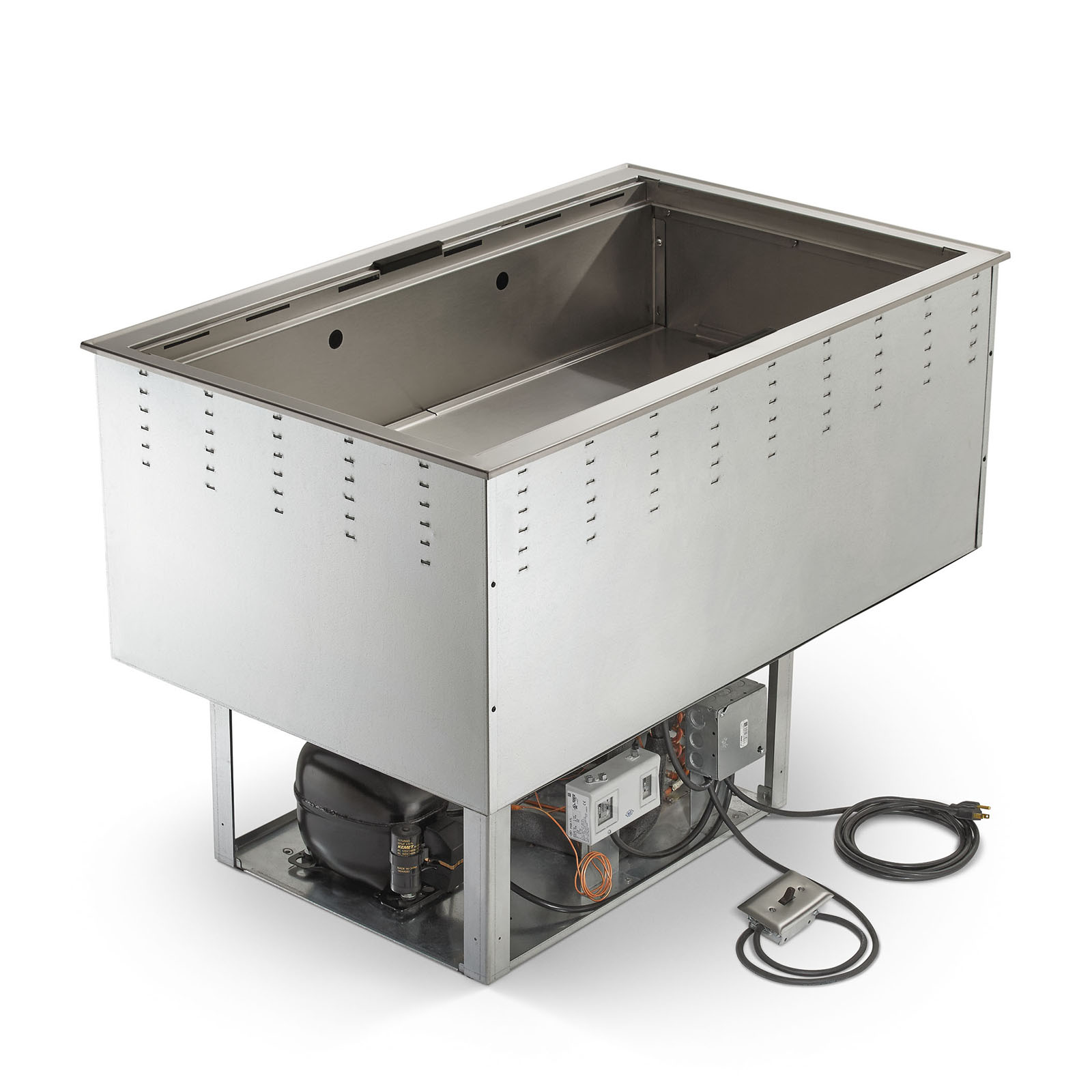Vollrath FAC-3 Cold Food Well Unit, Drop-In, Refrigerated