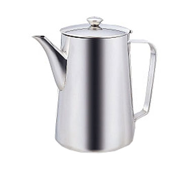 Walco Stainless 9-232 Coffee Pot/Teapot, Stainless Steel, Holloware